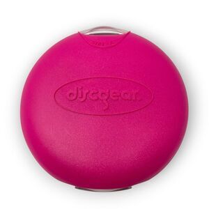 Discgear CD DVD Blu-ray 20 Disc Holder Hard Carry Case Side A Side B Pink